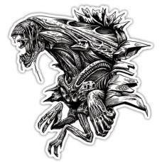 Alien queen sticker Alien queen sticker
