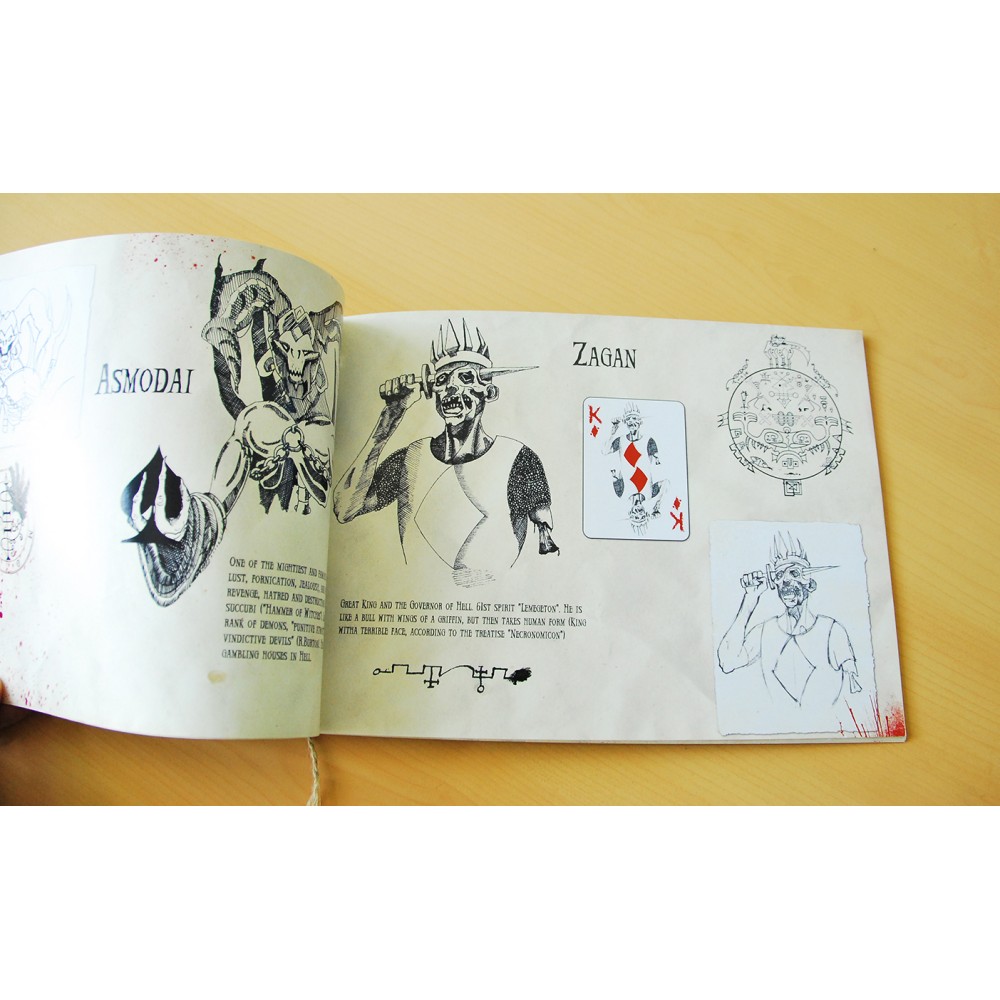 Demon Deck - playing cards Artbook