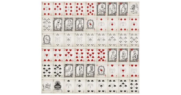 Uncut Sheets of Playing Cards