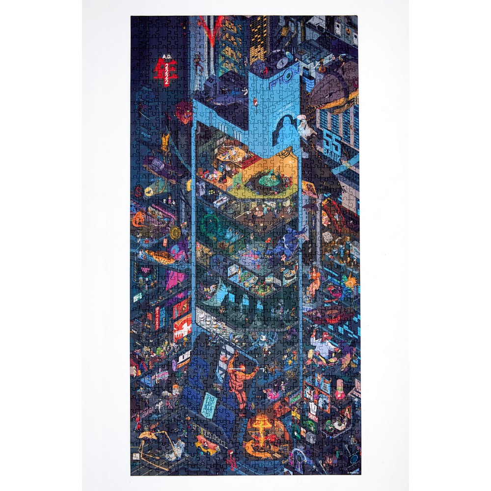 A.D. 2.222 - Cyberpunk Character Jigsaw Puzzle 1000 pieces. 