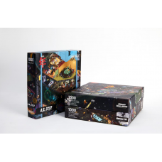 A.D. 2.222 - Cyberpunk Character Jigsaw Puzzle 1000 pieces. 