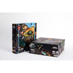 A.D. 2.222 - Cyberpunk Character Jigsaw Puzzle 1000 pieces.