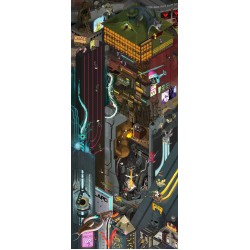 A.D. 2.222 - Giant Cyberpunk Character Poster. Digital edition. Season 1