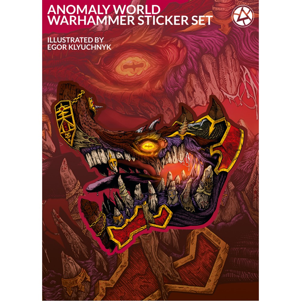 Lord of Chaos - 5 Sticker set