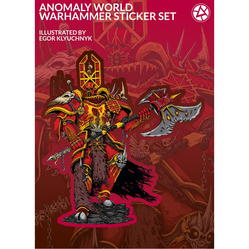 Lord of Chaos - 5 Sticker set
